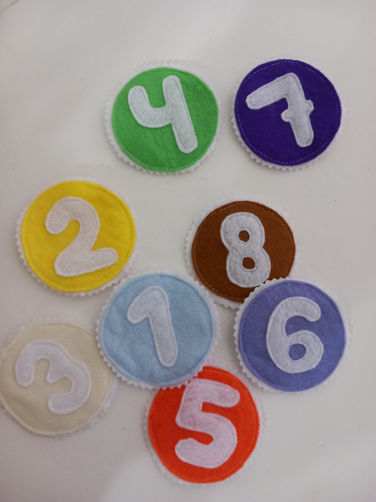 Números para corona de cumpleaños